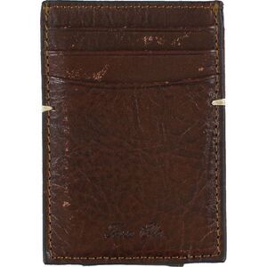 Tasso Elba Mens Genuine Italian Leather Coin Card Case Wallet, NWT
